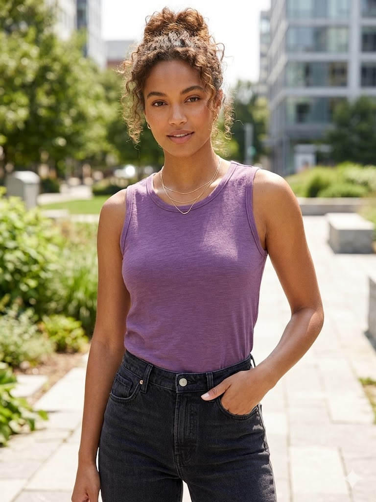 Classic Sleeveless Tank Top Sewing Pattern
